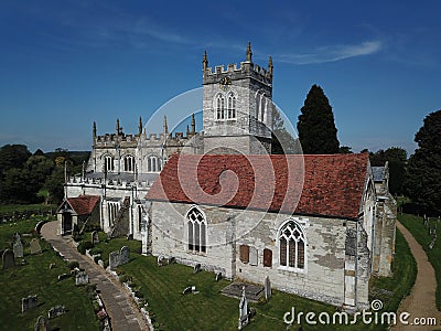 English 9th Century Church Stock Photo